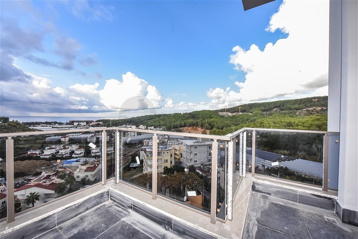 Новая квартира 2+1 в зеленом районе Авсаллар