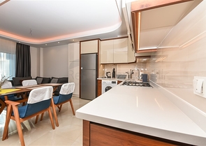 Квартира 1+1 в премиальном комплексе района Махмутлар 