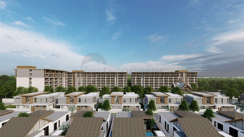 Жилой комплекс в районе пляжа Бангтао