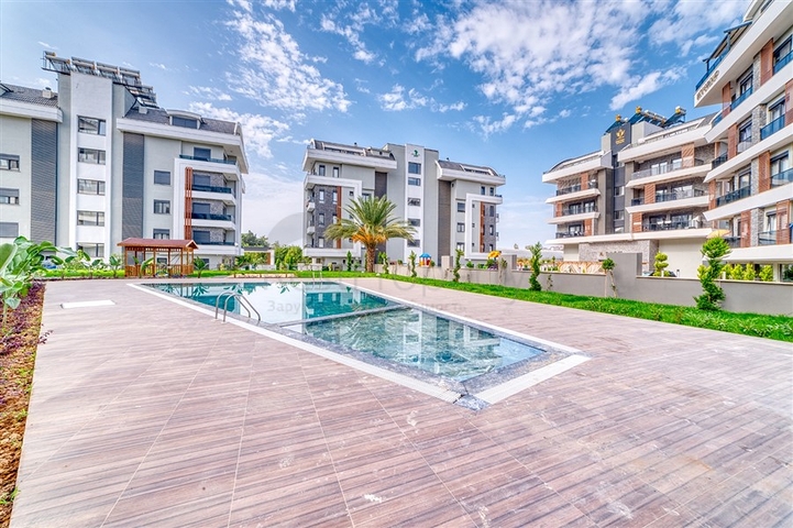 Просторная квартира 1+1 в новом жилом комплексе в районе Оба