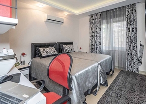 Апартаменты 2+1 с просторной Террасой в центре Алании.