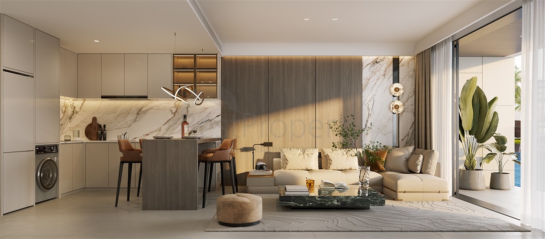 Новый жилой комплекс с видом на море