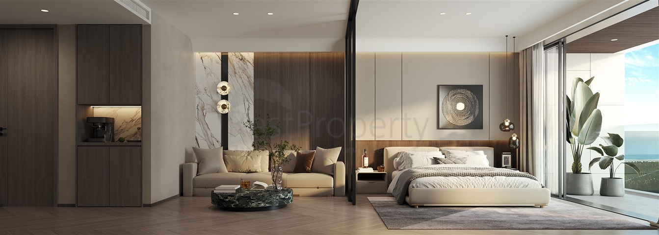 Новый жилой комплекс с видом на море