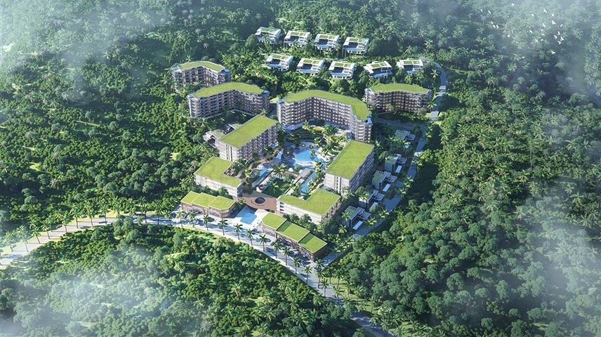 Новый жилой комплекс с видом на море