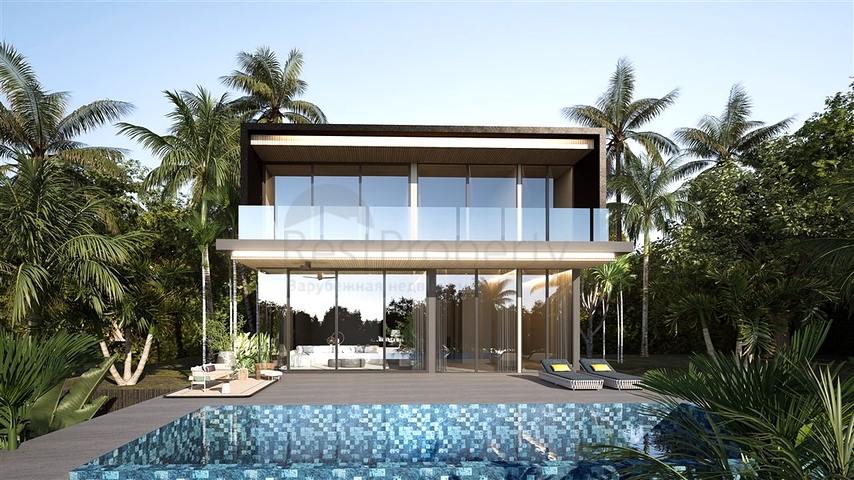 Современный комплекс вилл на Лаяне