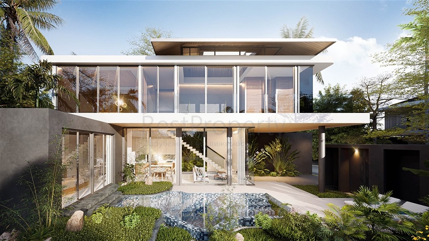 Современный комплекс вилл на Лаяне