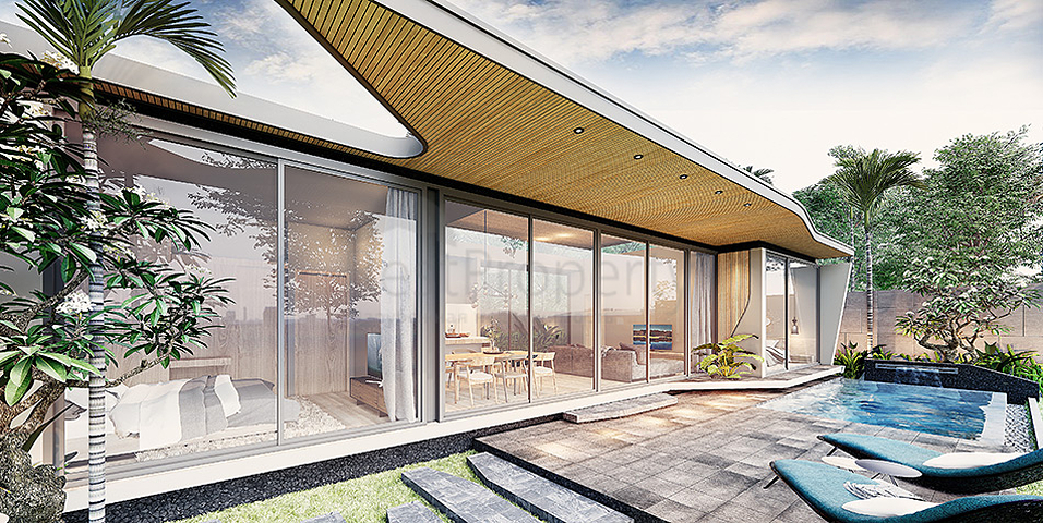 Современный комплекс вилл на Лаяне