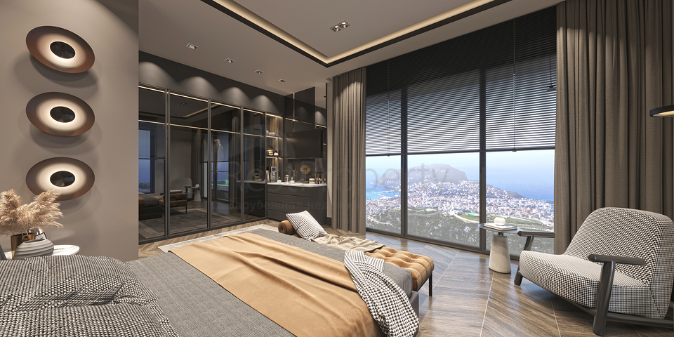 Вилла с видом на Средиземное море- идеальное слияние роскоши и природы