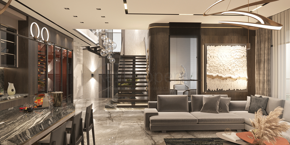 Вилла с видом на Средиземное море- идеальное слияние роскоши и природы