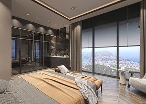 Вилла с видом на Средиземное море- идеальное слияние роскоши и природы