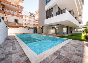 Квартира планировкой 1+1 в самом центре Алании