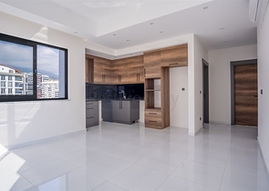 Квартира 1+1 в популярном жилом комплексе в районе Махмутлар