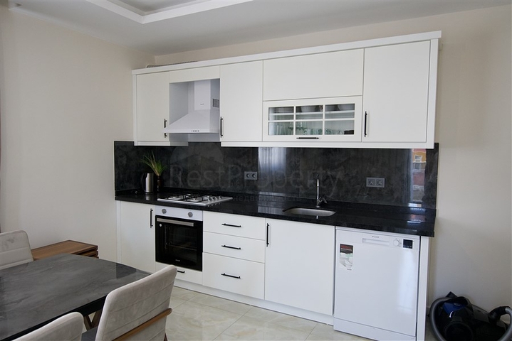 Квартира планировкой 1+1 в районе Махмутлар