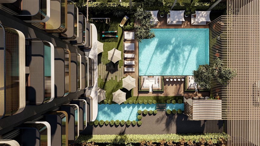 Квартира 1+1 в районе Махмутлар