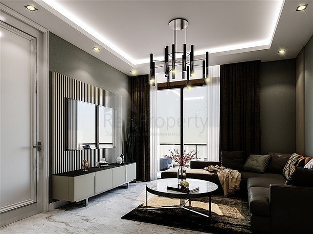 Квартира 1+1 в районе Махмутлар