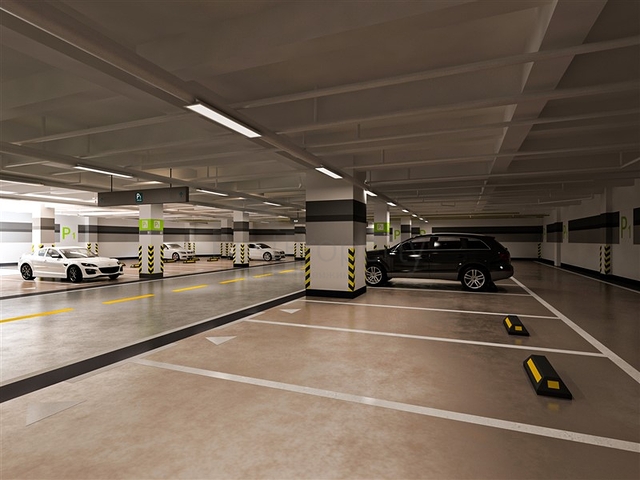 Квартира 1+1 в районе Махмутлар