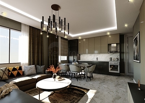 Квартира 1+1 в районе Махмутлар