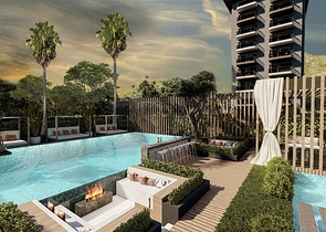 Квартира 1+1 в районе Махмутлар