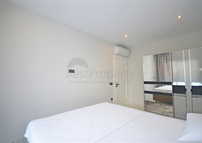 Двухкомнатная квартира в живописном районе Алании и пешей доступности к морю