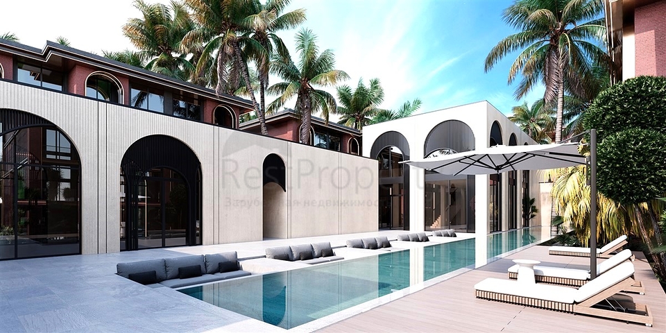 Резиденция на первой береговой линии в 100 м от моря