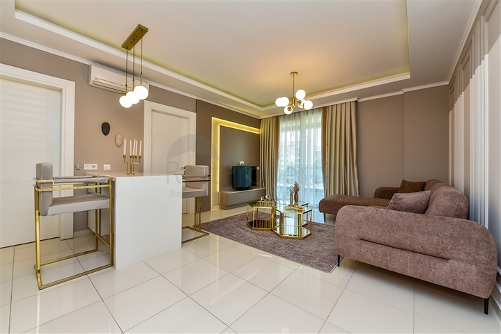 Светлая мебелированная квартира в пешей доступности от моря