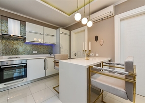 Светлая мебелированная квартира в пешей доступности от моря