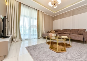 Светлая мебелированная квартира в пешей доступности от моря