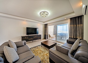 Меблированная трехкомнатная квартира в ЖК с богатой инфраструктурой