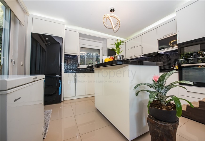 Вилла 3+1 для тихого проживания и отдыха в Алании