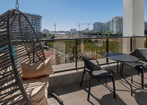 Двухкомнатная квартира в новом комплексе Авсаллара