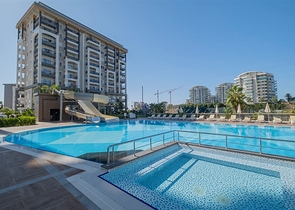 Двухкомнатная квартира в новом комплексе Авсаллара