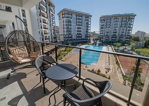 Двухкомнатная квартира в новом комплексе Авсаллара