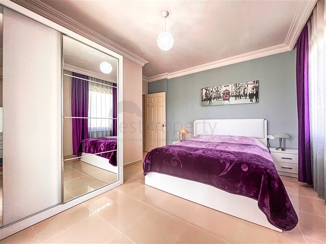 Просторная квартира 2+1 в центре района Оба