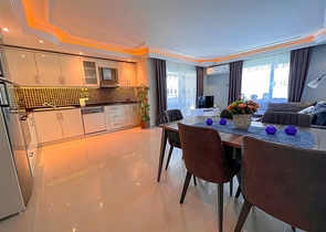 Просторная квартира 2+1 в центре района Оба