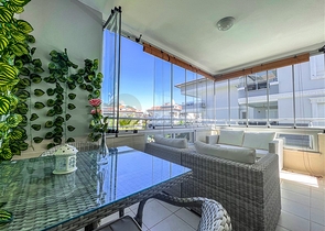 Просторная квартира 2+1 в центре района Оба