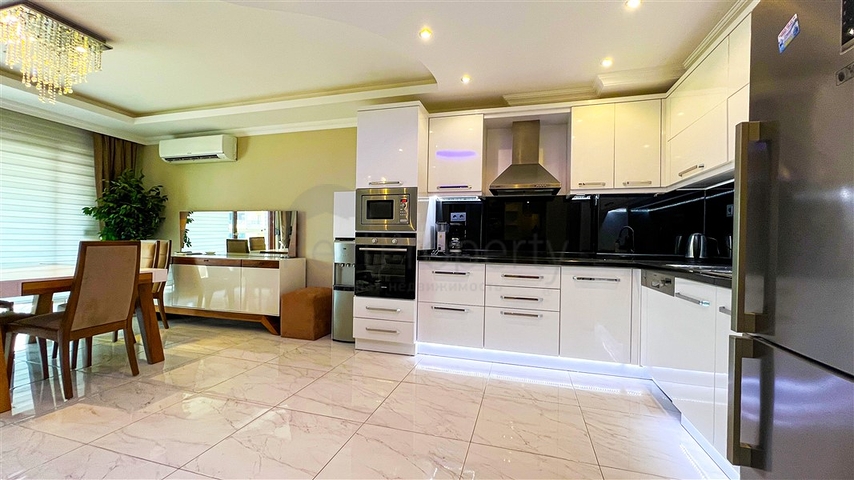 Роскошный пентхаус 4+1 в районе Оба