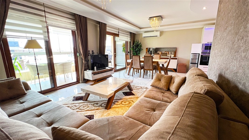 Роскошный пентхаус 4+1 в районе Оба