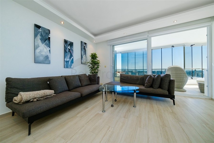 Меблированная квартира 2+1 в одном из жилых комплексов района Авсаллар