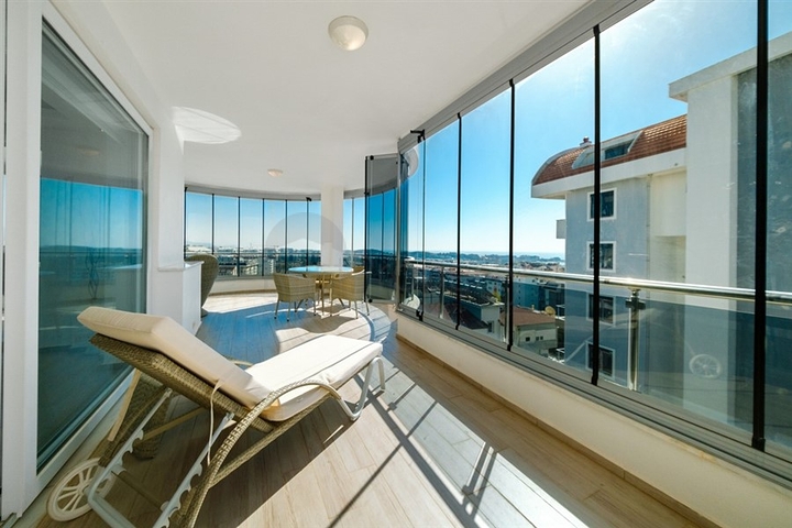 Меблированная квартира 2+1 в одном из жилых комплексов района Авсаллар