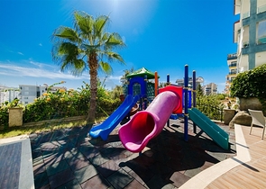 Меблированная квартира 2+1 в одном из жилых комплексов района Авсаллар