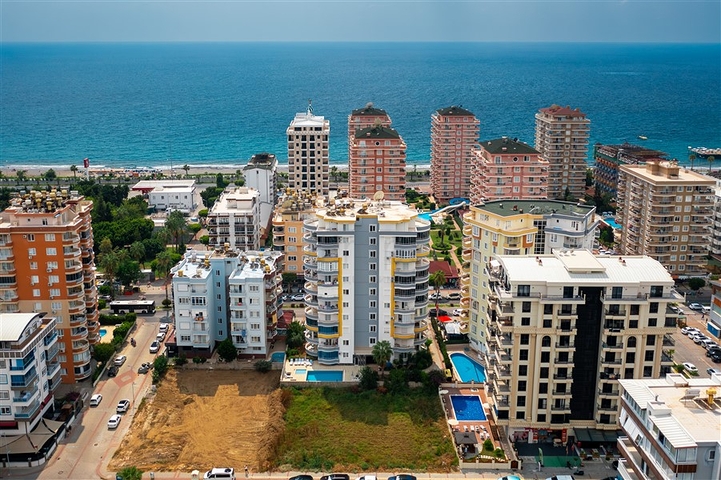 Квартира 2+1 с видом на море в районе Махмутлар