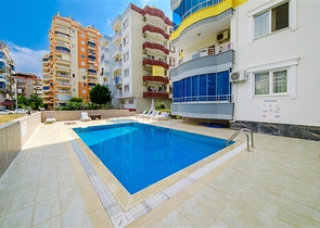 Квартира 2+1 с видом на море в районе Махмутлар