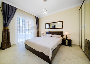 Квартира 2+1 с видом на море в районе Махмутлар