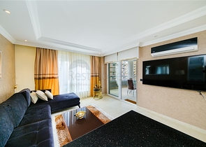 Квартира 2+1 с видом на море в районе Махмутлар