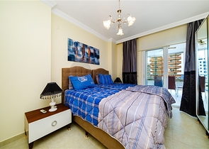 Квартира 2+1 с видом на море в районе Махмутлар