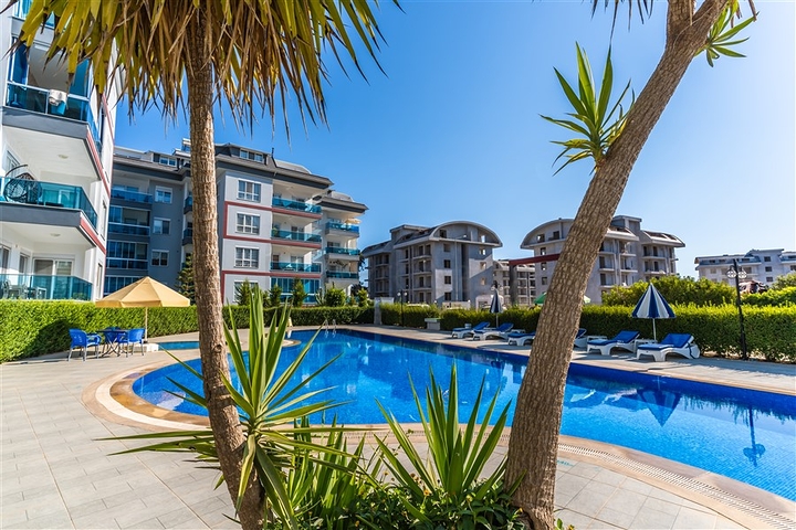 3+1 с отдельной кухней в европейском районе Оба