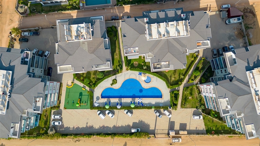 3+1 с отдельной кухней в европейском районе Оба