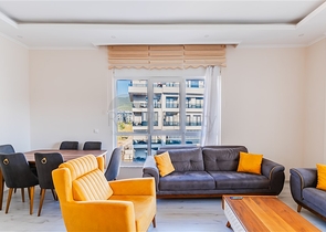 3+1 с отдельной кухней в европейском районе Оба