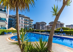 3+1 с отдельной кухней в европейском районе Оба