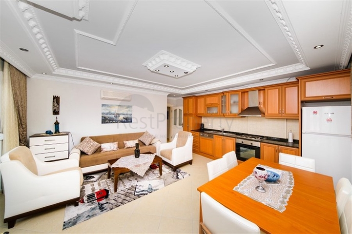 Меблированная квартира планировкой 2+1 в центре Алании